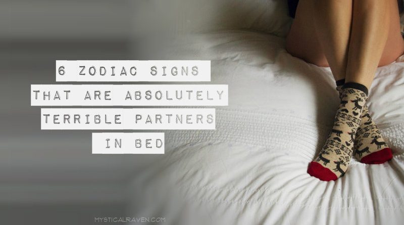 6 Zodiac Signs That Are Absolutely Terrible Partners In Bed