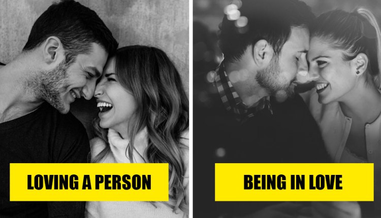 This Is The Difference Between Loving A Person And Being In Love